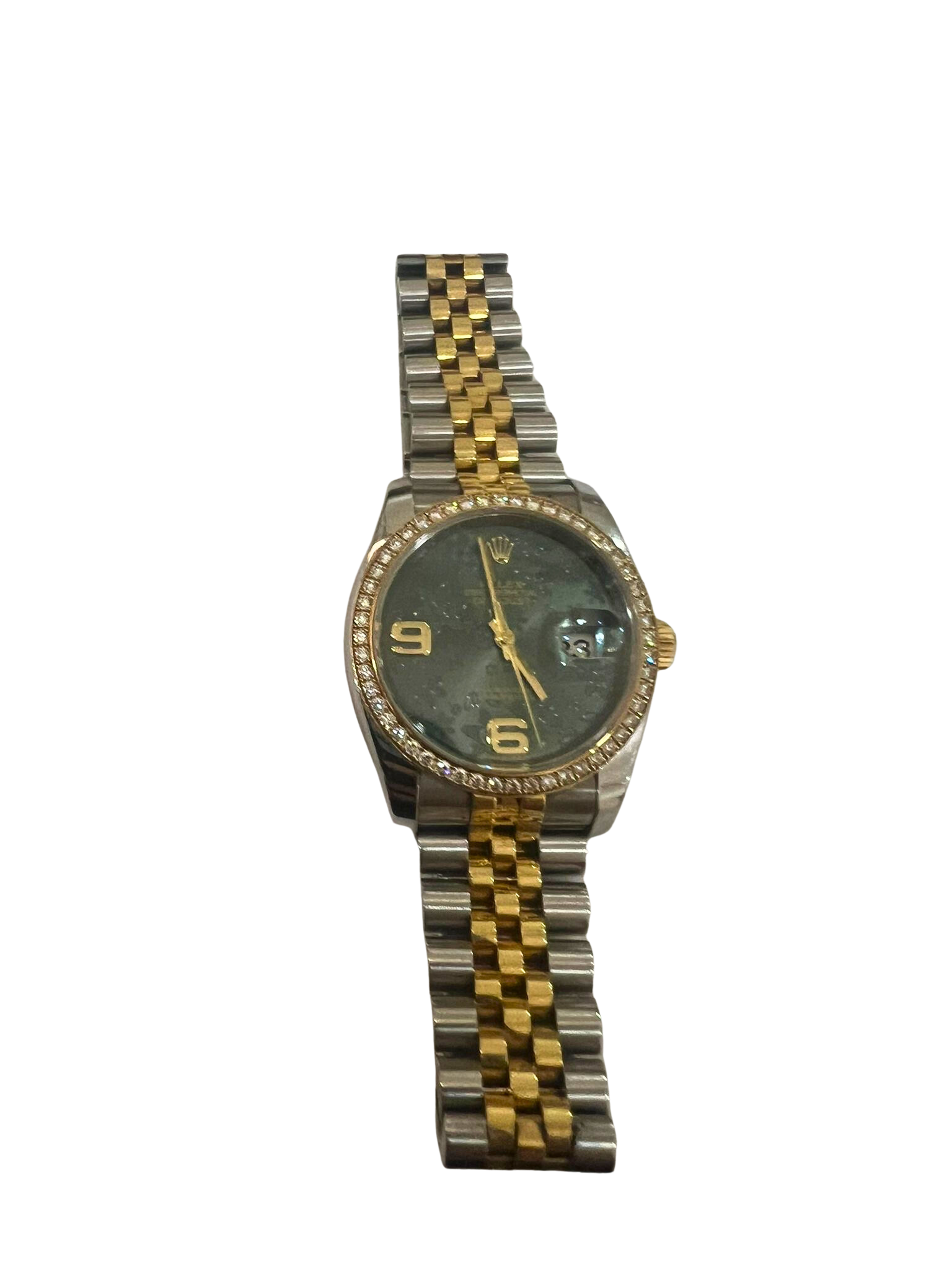 Cropped Faux leather Jacket