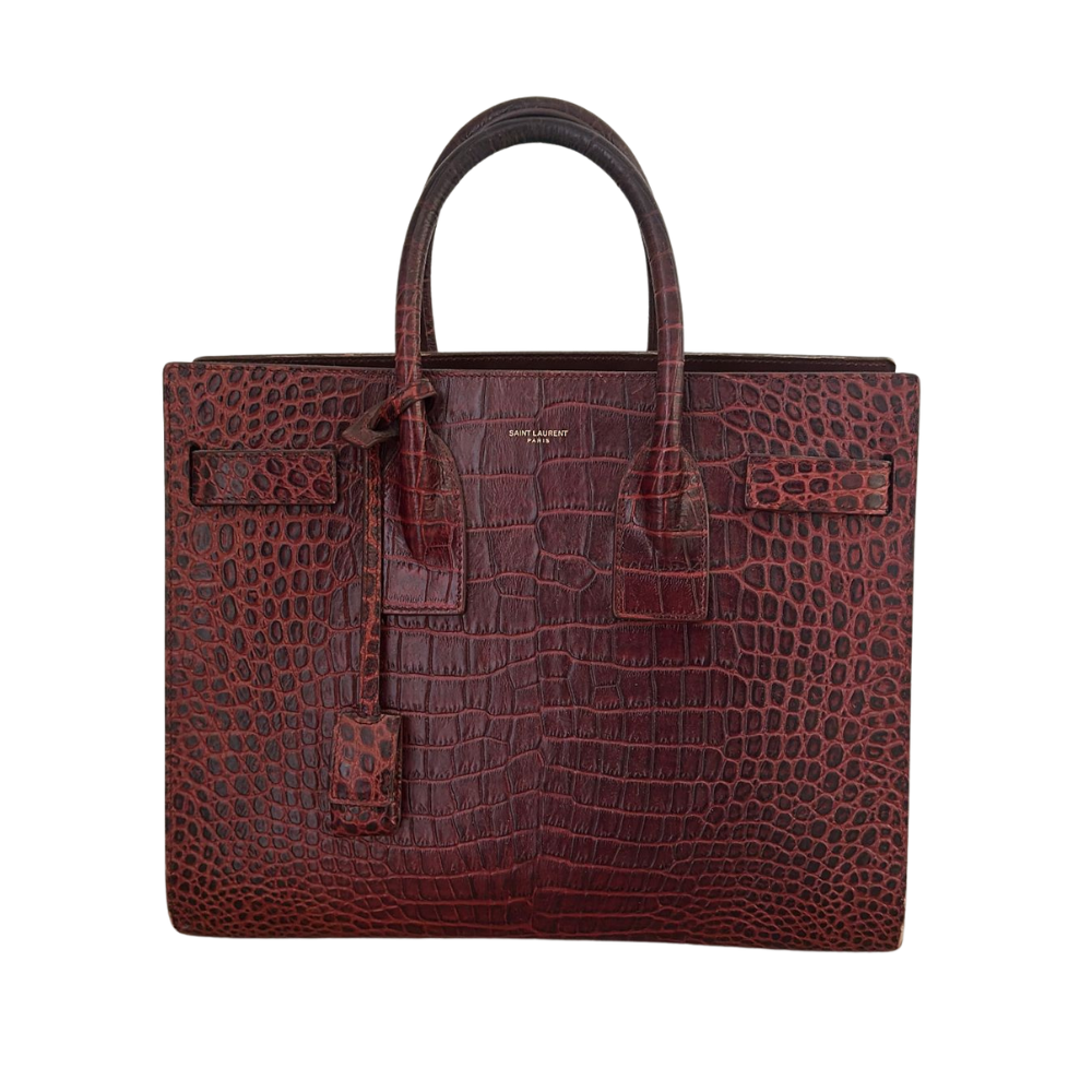 Cropped Faux leather Jacket