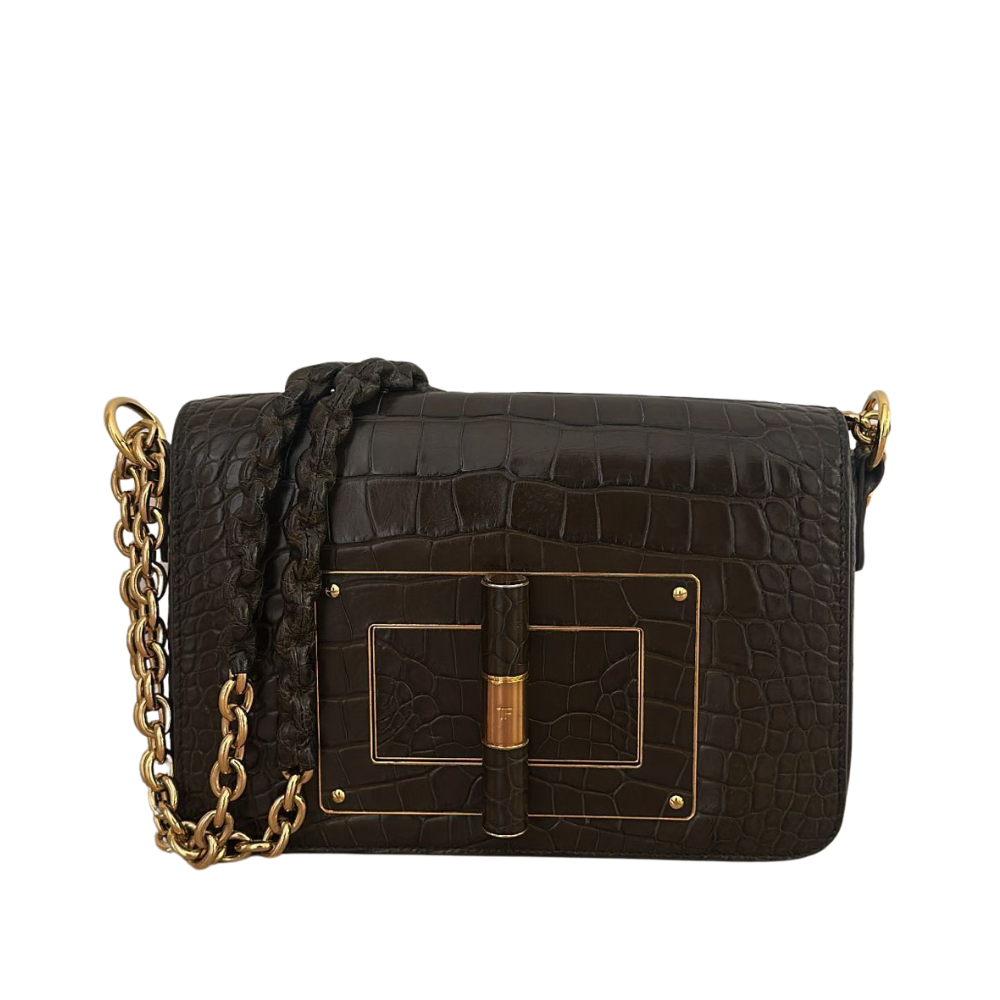 Cropped Faux leather Jacket