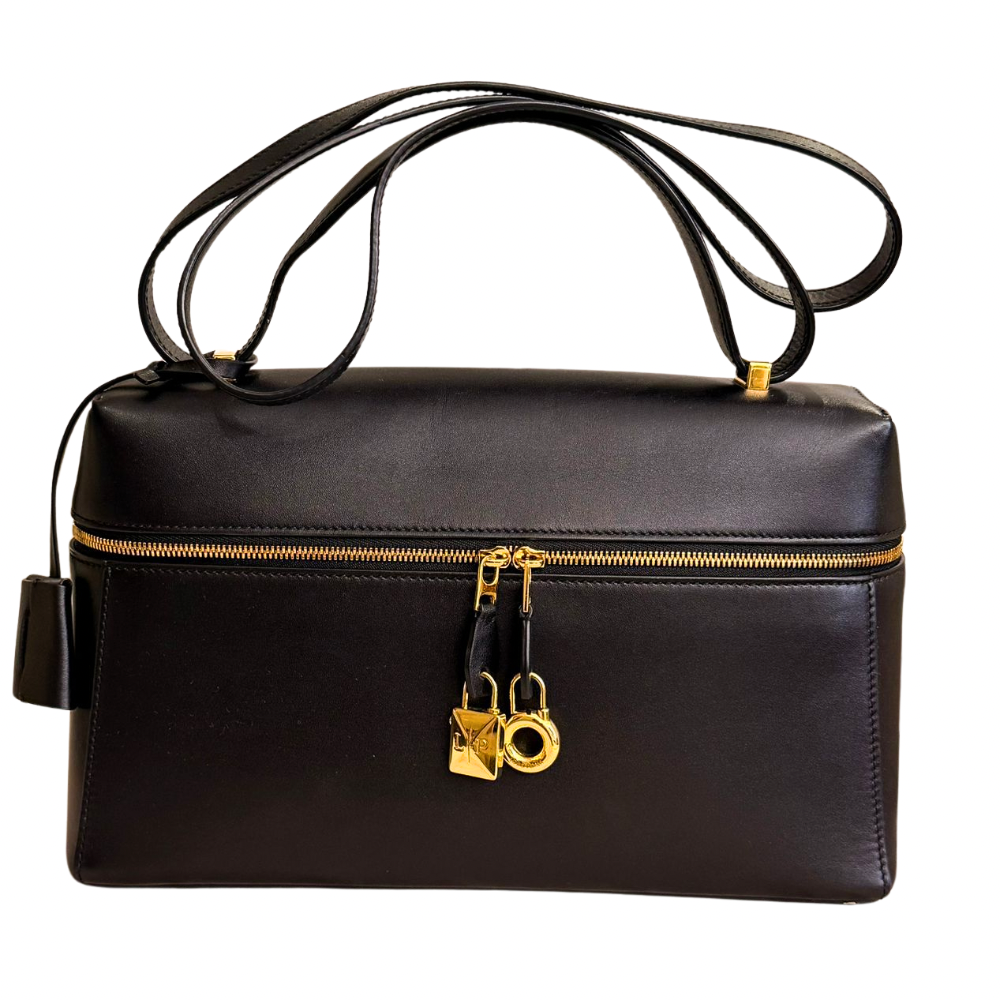 Cropped Faux leather Jacket