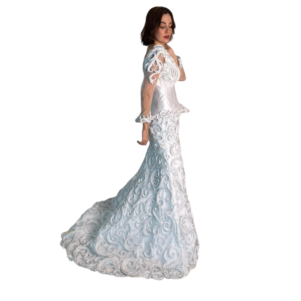 Cropped Faux leather Jacket