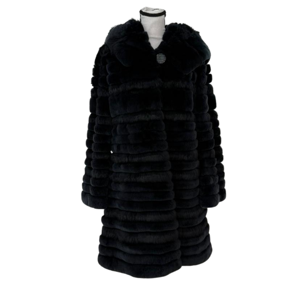 Cropped Faux leather Jacket