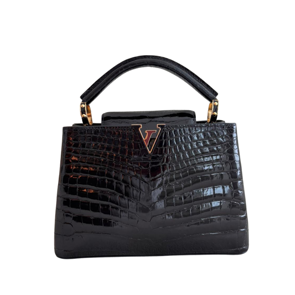 Cropped Faux leather Jacket