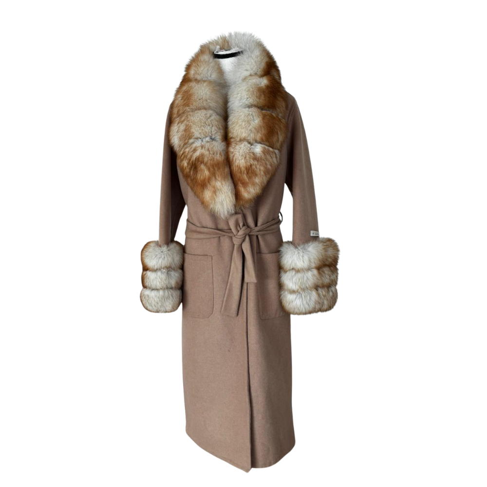 Cropped Faux leather Jacket