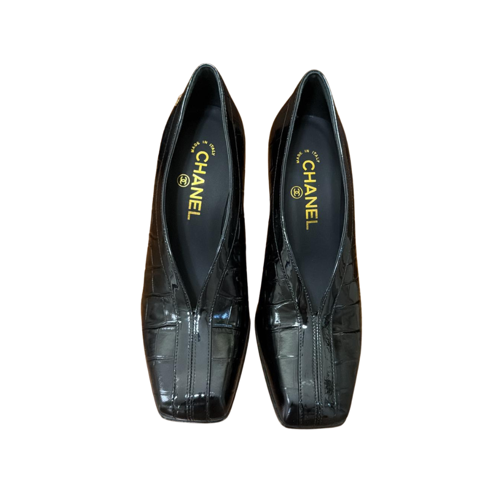 Cropped Faux leather Jacket