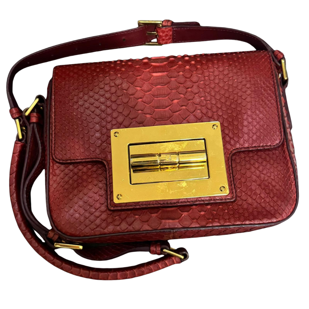 Cropped Faux leather Jacket