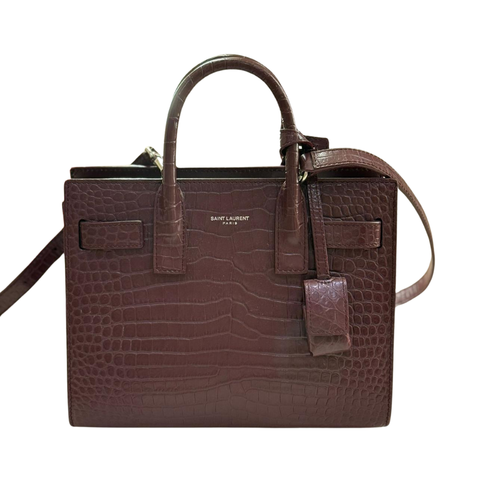 Cropped Faux leather Jacket