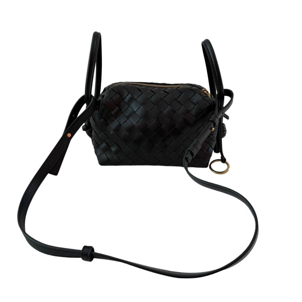 Cropped Faux leather Jacket