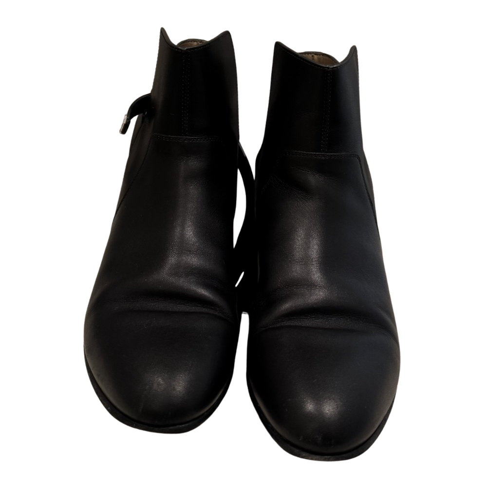 Cropped Faux leather Jacket